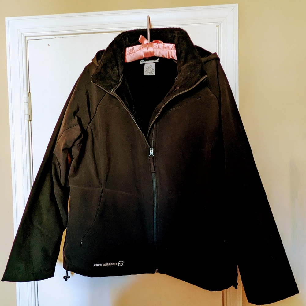 Free Country Ladies XL fleece lined Mid-weight jacket